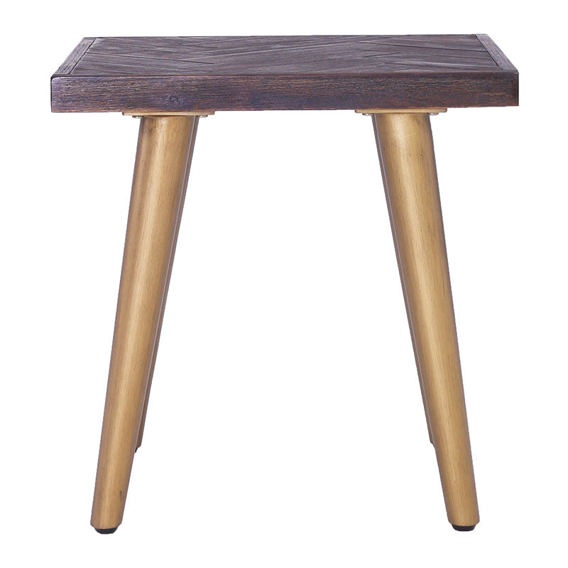 SIVAN Side Table 50x50cm Acacia Solid Wood - Brown,Living Room Furniture,Coffee Tables,Occasional Tables,Modern Furniture