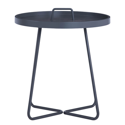 JAXI Round Coffee Table 40cm - Graphite Grey
