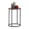 BRADFORD Side Table 40cm  - Natural & Black