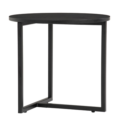 TURNER Round Side Table 46cm - Black