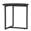 TURNER Round Side Table 46cm - Black