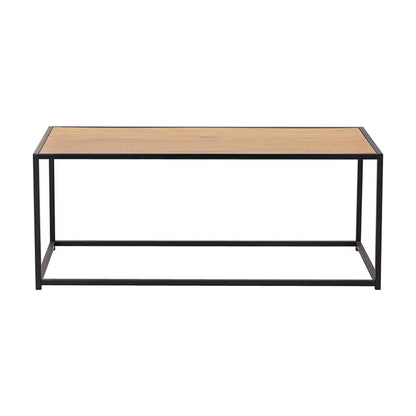 BRADFORD Coffee Table 100cm - Natural & Black