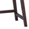 ARSENIO Console Table 90cm - Walnut & Black