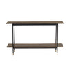 HAMILTON Console Table Solid Acacia Wood 140cm - Toffee