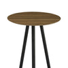 TAIJO Bar Table 60cm - Walnut & Black