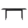 VARDEN Dining Table - 170cm - Black Ash