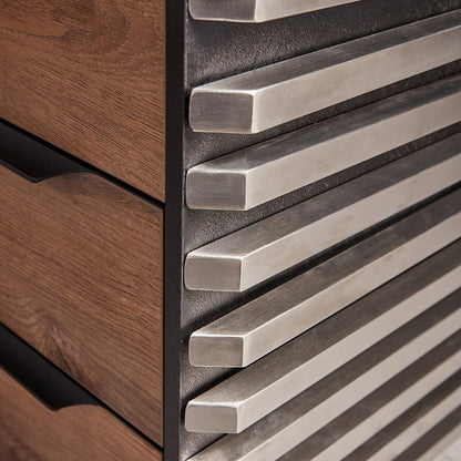 PHOENIX Sit & Stand Electric Lift Executive Desk with Left Return 2.2M - Warm Oak & Black