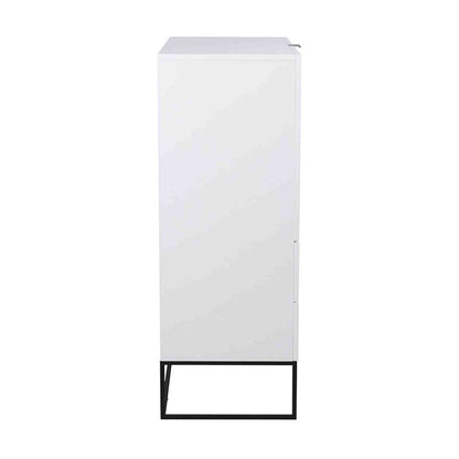 SVANA Tall Sideboard 100cm - White