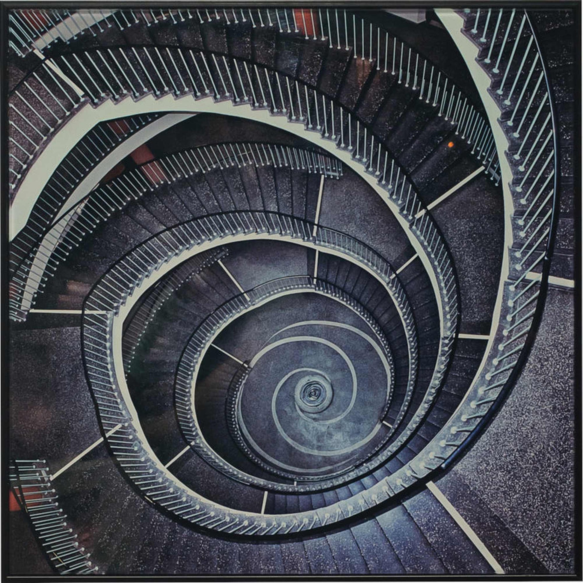 Staircase Acrylic Paint Blue 40c40cm,Home Decor,Paintings & Prints,Modern Furniture