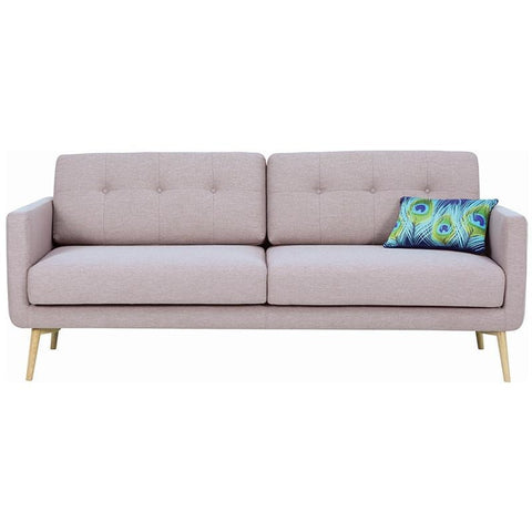 Stream 3 Seater Sofa - Oak Brown - Royaal Range,Living Room Furniture,Lounges,Three Seaters,Modern Furniture