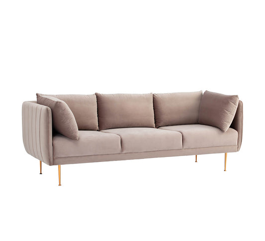 SUPRA 3 Seater Sofa - Burlywood Colour,Living Room Furniture,Lounges,Three Seaters,Modern Furniture