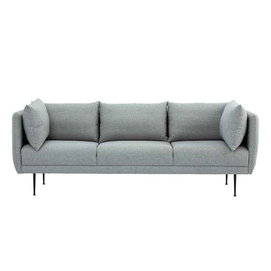 SUPRA 3 Seater Sofa - Pale SIlver,Living Room Furniture,Lounges,Three Seaters,Modern Furniture