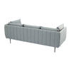 SUPRA 3 Seater Sofa - Pale Silver