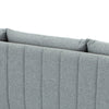 SUPRA 3 Seater Sofa - Pale Silver