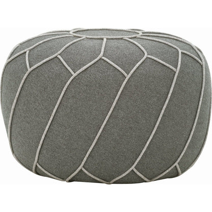 Saturn Ottoman - 61cm - Grey,Living Room Furniture,Lounges,Ottomans,Modern Furniture