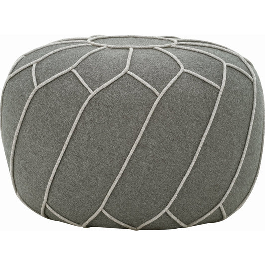 Saturn Ottoman - 61cm - Grey,Living Room Furniture,Lounges,Ottomans,Modern Furniture