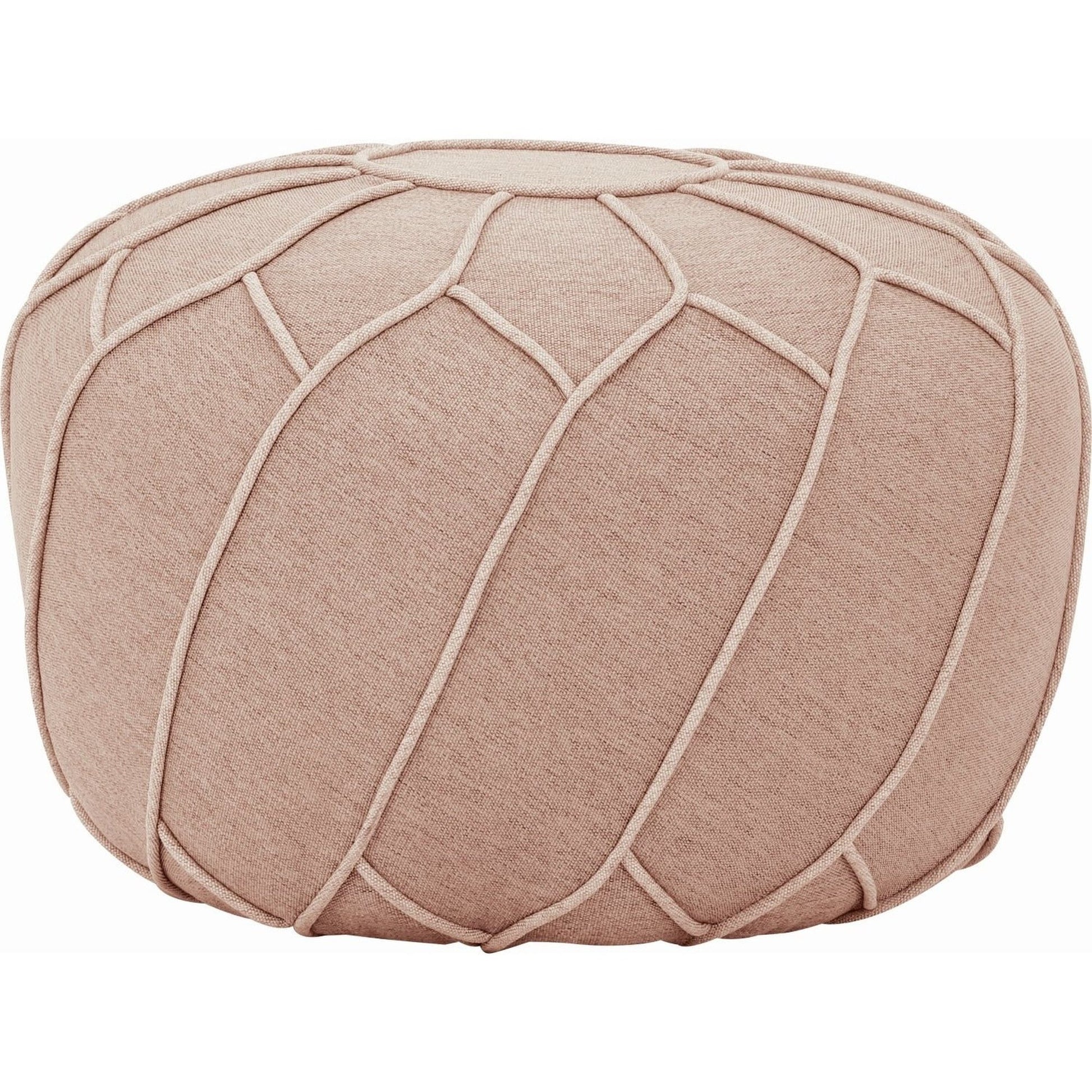 Saturn Ottoman - 61cm - Oak Brown,Living Room Furniture,Lounges,Ottomans,Modern Furniture