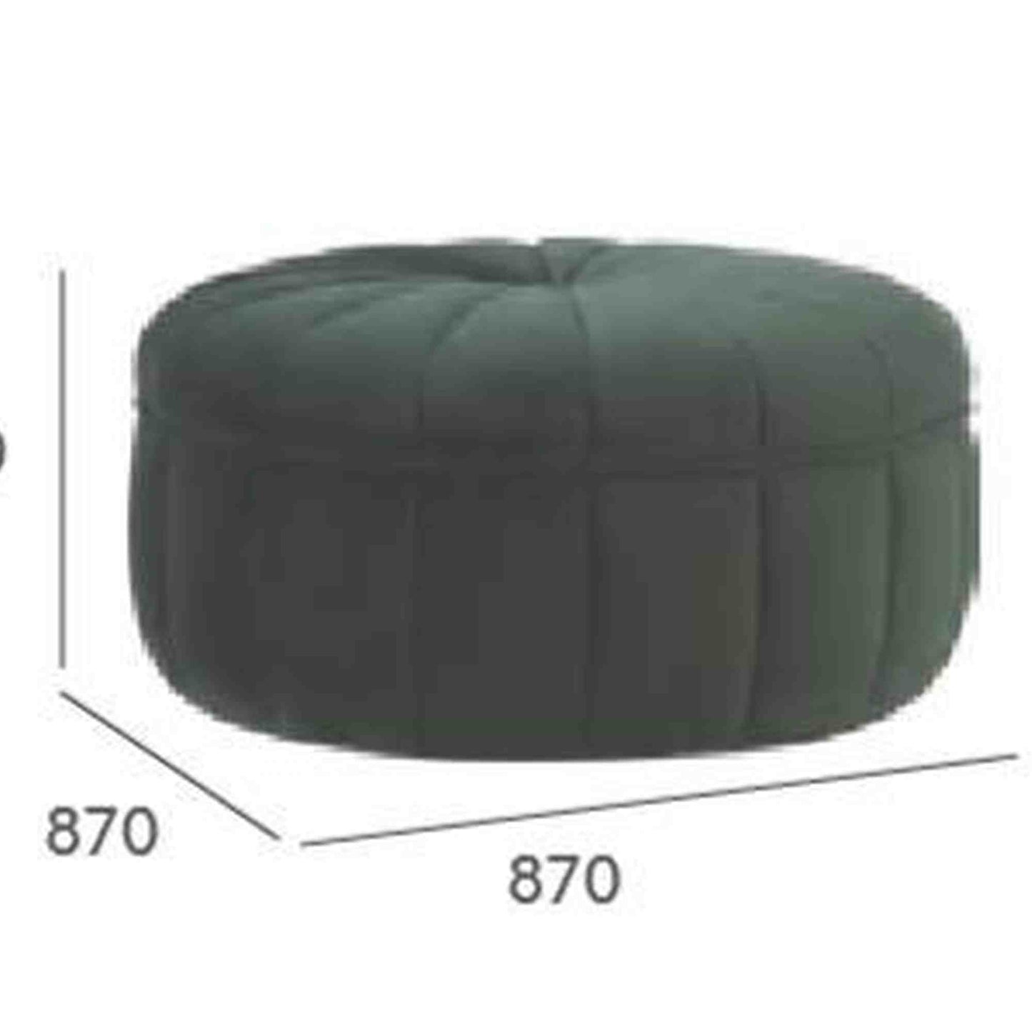 PROBE Ottoman - Grey Colour,Living Room Furniture,Lounge Chairs,Modern Furniture
