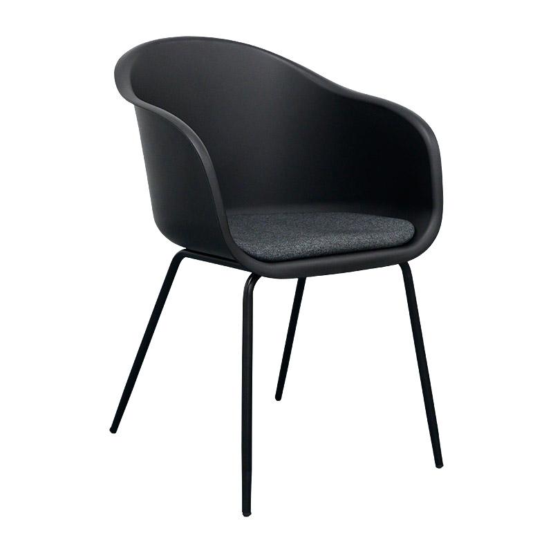 COLLEEN Dining Chair - Black,Dining Room Furniture,Dining Chairs,Armchairs,Modern Furniture