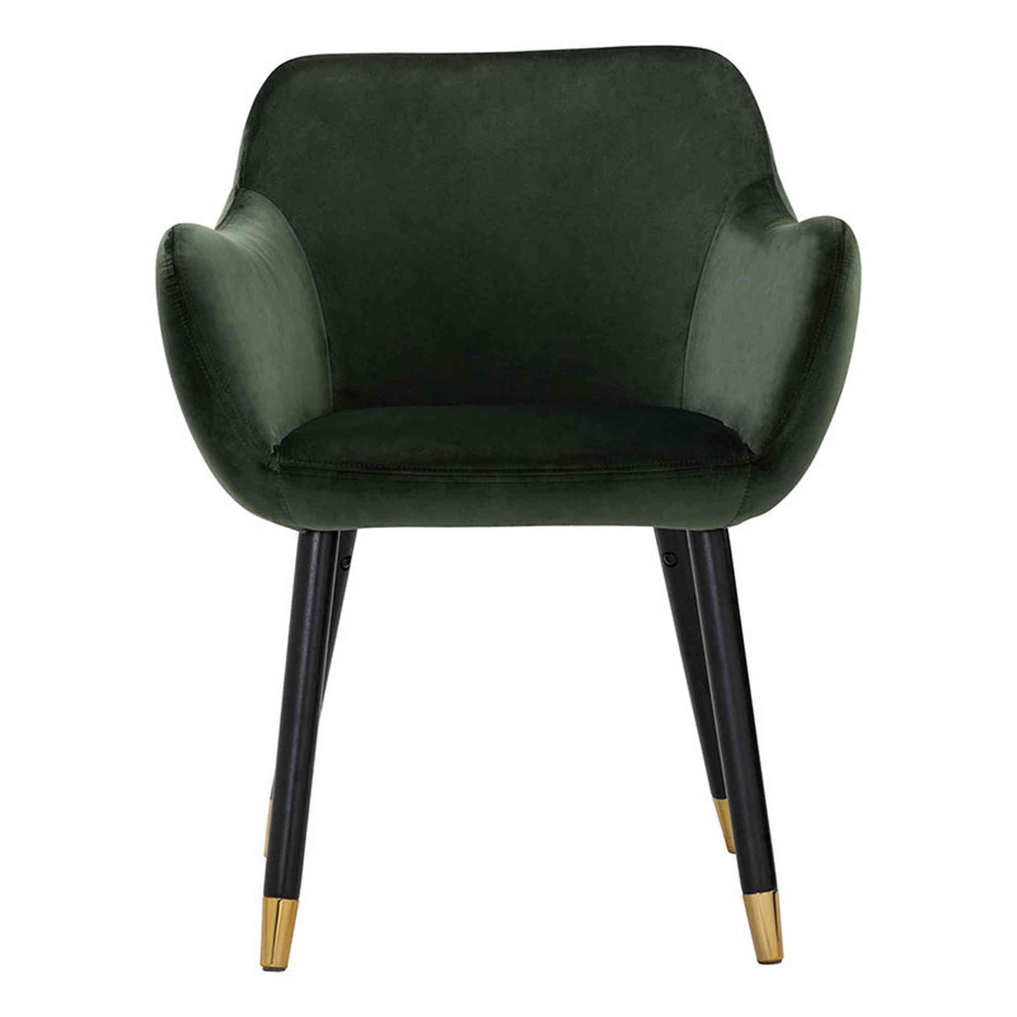 AILIN Armchair Chair - Olive & Black