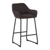 EKON Counter Stool - Brown & Black
