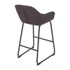 EKON Counter Stool - Brown & Black