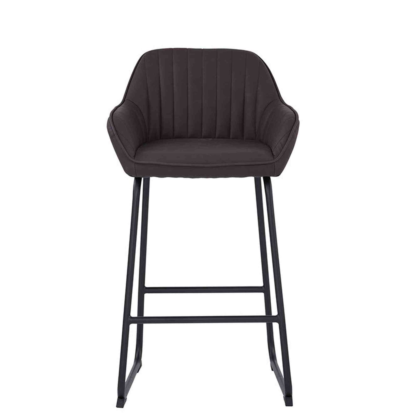 EKON Counter Stool - Brown & Black
