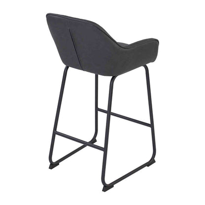 EKON Counter Stool - Brown & Black