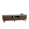 BREDA Entertainment TV Unit 180cm - Walnut
