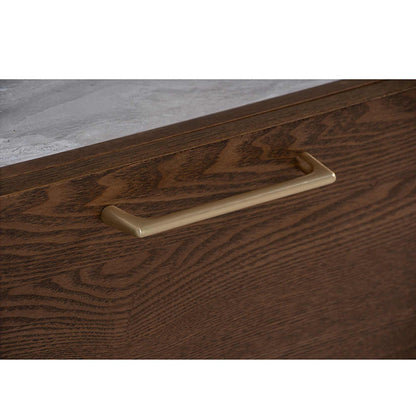 BREDA Entertainment TV Unit 180cm - Walnut