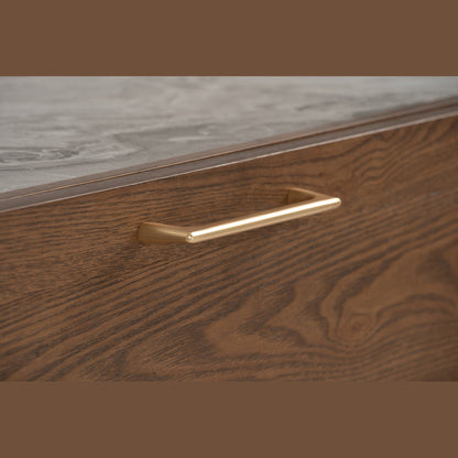 BREDA Sideboard Buffet 160cm - Walnut