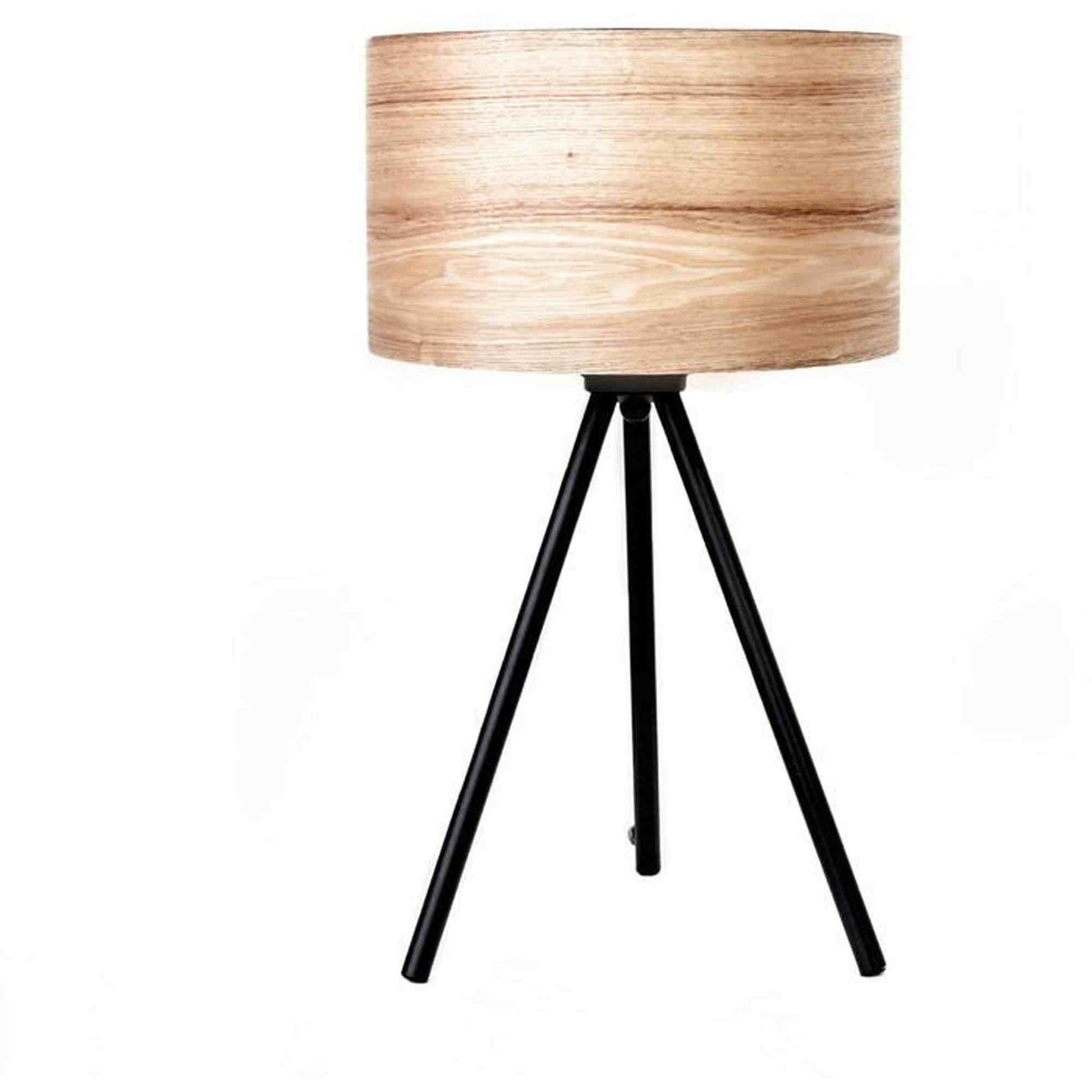Wooden Ash Table Lamp,Home Decor,Lighting,Table Lamps,Modern Furniture
