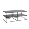 PEBBLE Coffee Table 50x50cm - Black