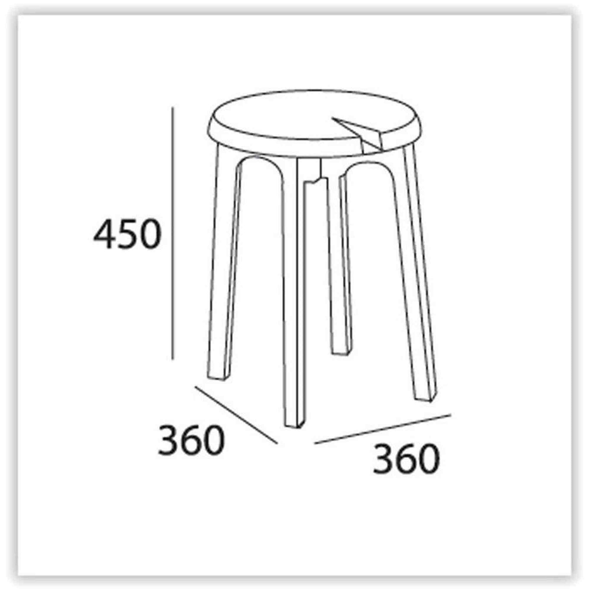 CHEVIS Stool  - Olive Yellow,Dining Room Furniture,Stools,Modern Furniture
