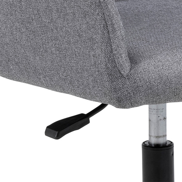 ISLA Office Chair Light Grey & Black Modern Furniture