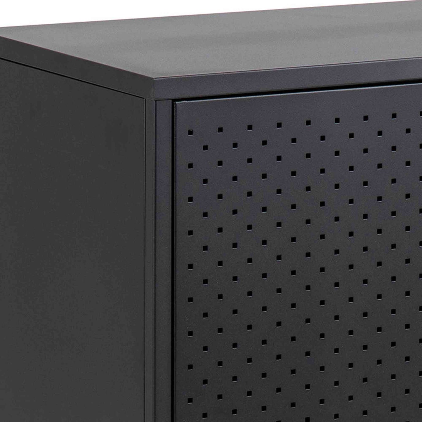 NEWTON 2 Door Sideboard 82cm - Black
