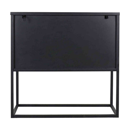 NEWTON 2 Door Sideboard 82cm - Black
