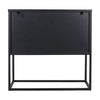 NEWTON 2 Door Sideboard 82cm - Black