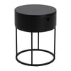 POLON Bedside Table 40cm - Black