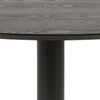 TITAN Round Dining Table 110cm - Black