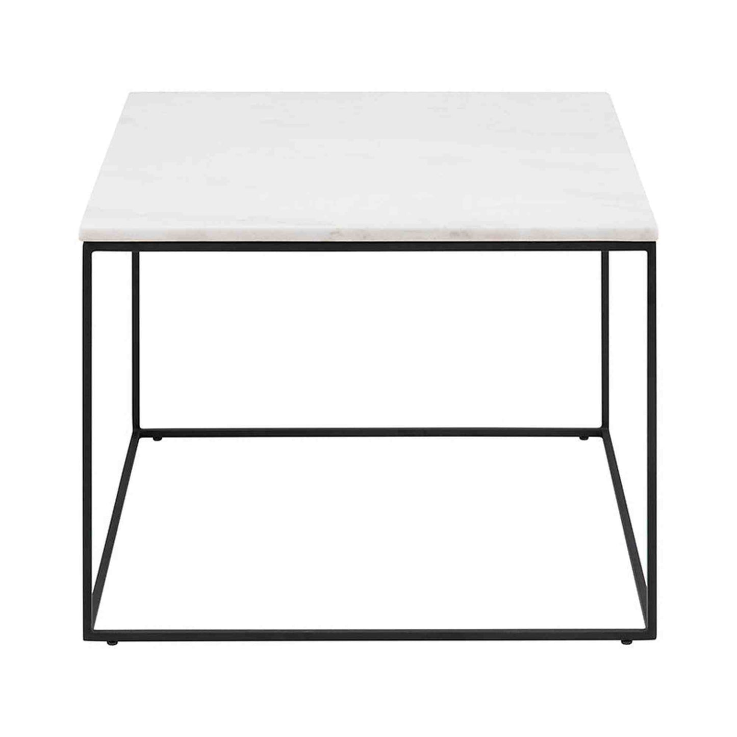 LUCIO Marble Coffee Table 60cm - White