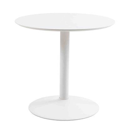 TITAN Round Dining Table 80cm - White
