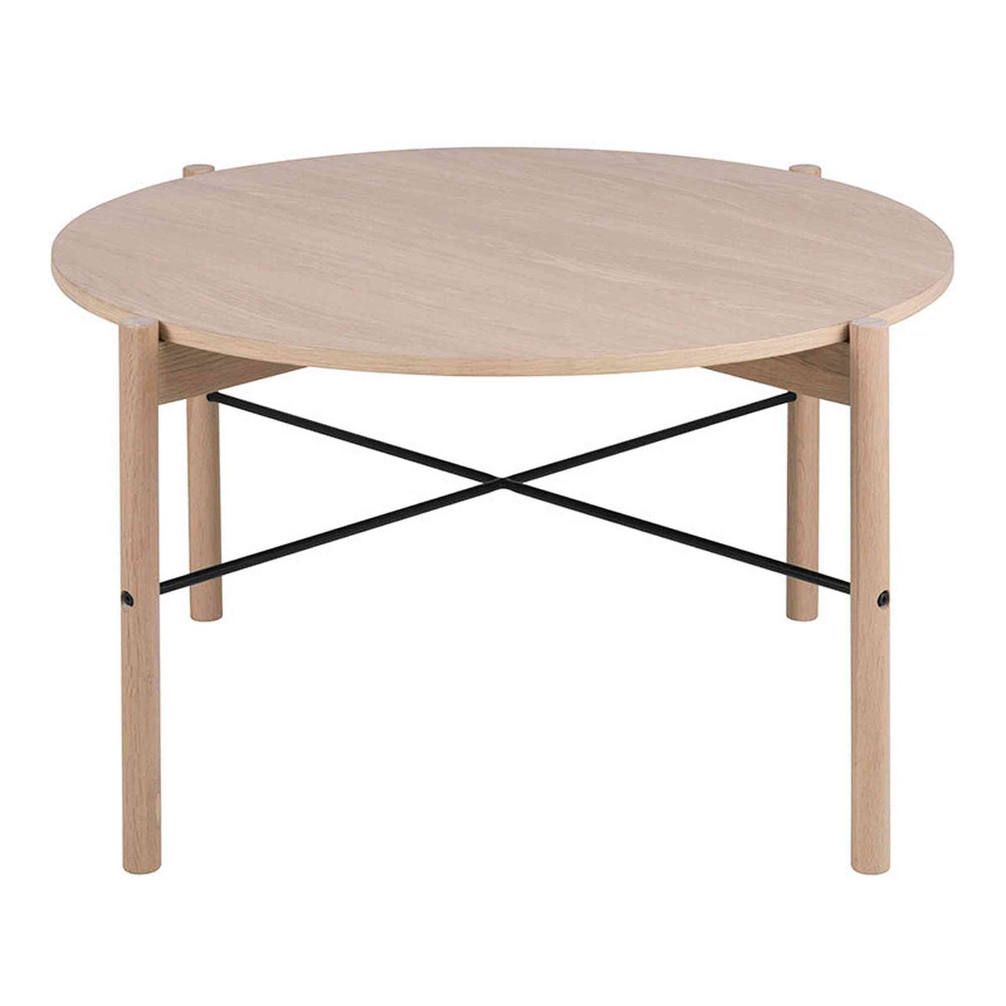 ANTAL Round Coffee Table 80cm - Oak