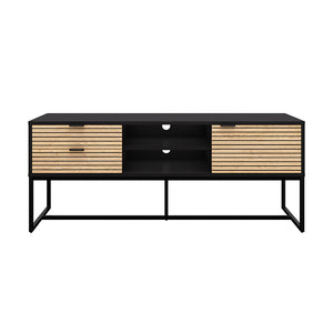 ODENCE Entertainment TV Unit - 150cm - Natural & Black