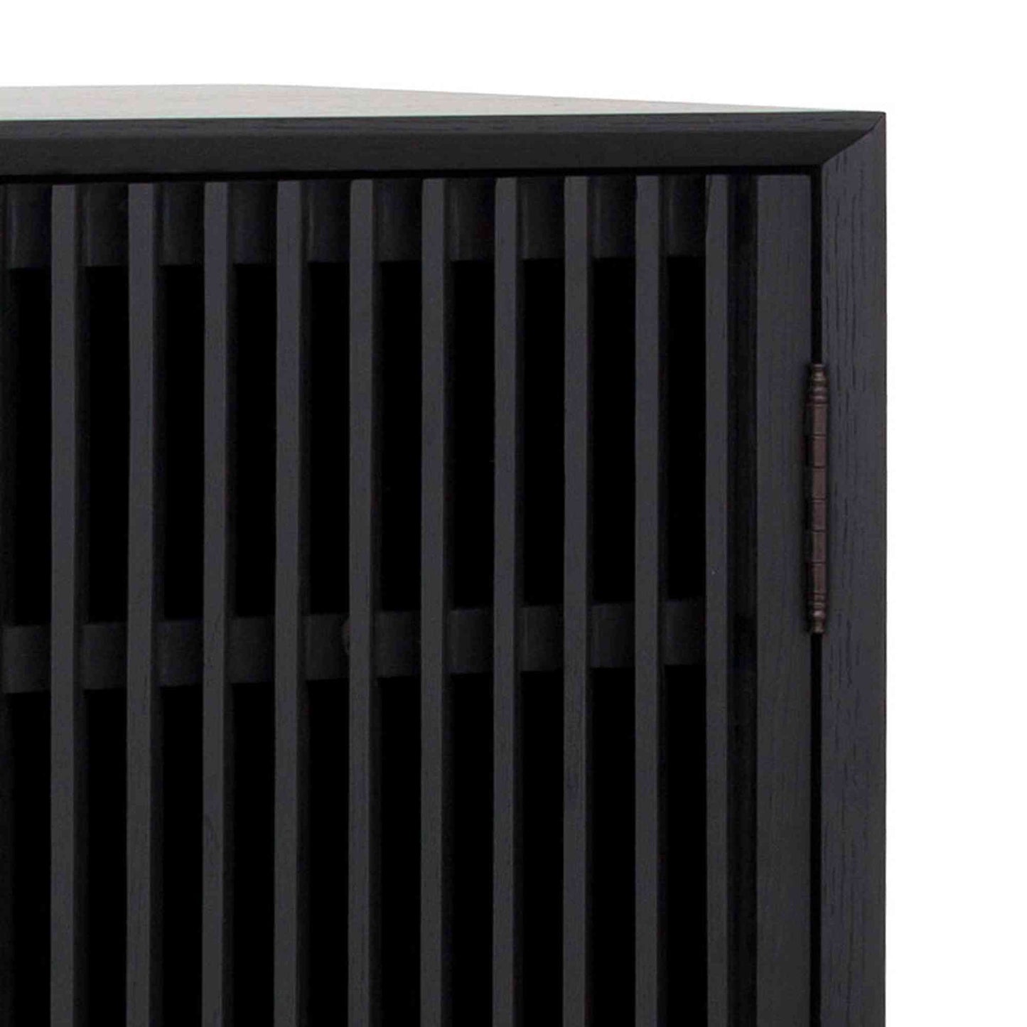 ASLOG Tall Sideboard 90cm - Black,Dining Room Furniture,Sideboards,Modern Furniture