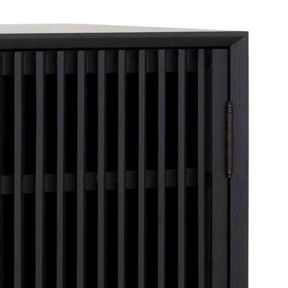 ASLOG Tall Sideboard 90cm - Black,Dining Room Furniture,Sideboards,Modern Furniture