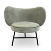 AVENIR Lounge Chair - Grey & Green