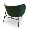 AVENIR Lounge Chair - Grey & Green