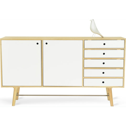 AXTELL Sideboard  1.8m - White,Dining Room Furniture,Office Furniture,Sideboards,Office Sideboards,Modern Furniture
