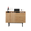 ZANE Sideboard  Buffet 100cm - Natural Oak